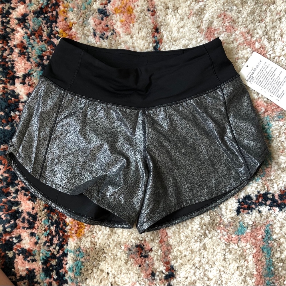 NWT Lululemon Speed Up short 4”